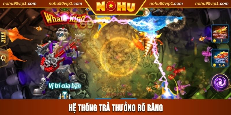 Hệ thống trả thưởng rõ ràng