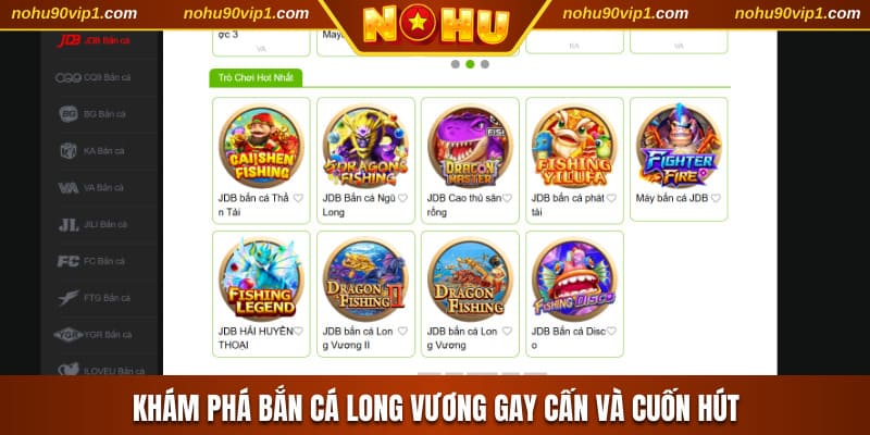 Khám phá bắn cá Long Vương gay cấn và cuốn hút