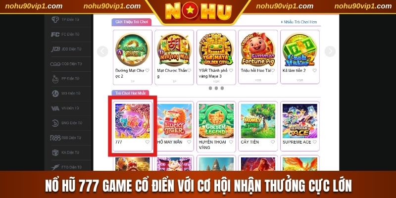 Nổ Hũ 777